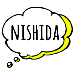 [NISHIDA] Special sticker