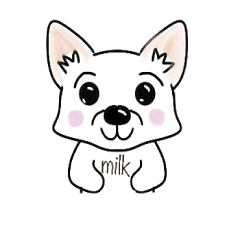 chihuahua milk daily's stickers