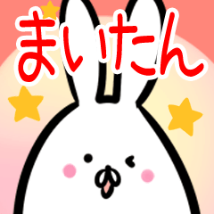 Maitan usagi namae Sticker