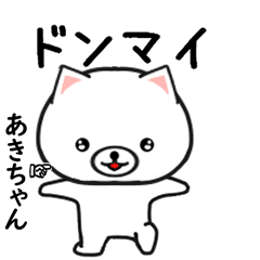あきちゃん専用のしろたん【2】ver