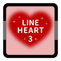 LINE HEART 3 [ANIME][RED][KEIGO]