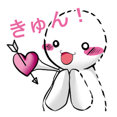 Fluffy and loose Yukiru Sticker4