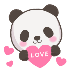 [with love]Pop of a small giant panda