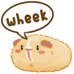 I am a Guinea Pig - wheek Talking potato