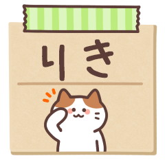 RIKI's Notepad Sticker