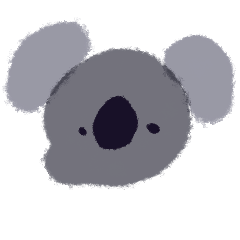 jiyuu na stamp 4 (koala)