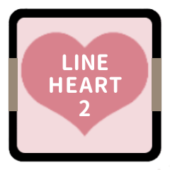LINE HEART 2 [PNK][HIRAGANA]