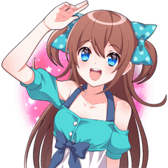 元気な萌え少女メイたそだよ 9 Line スタンプ Line Store 元気な萌え少女メイたそだよ 9 Line スタンプ Line Store