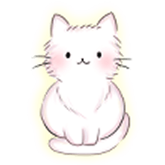 hunwa-ri-cat Sticker