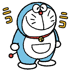 Doraemon Round And Animated Line Stickers Line Store