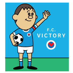 サッカー「F.C. VICTORY（架空です）」