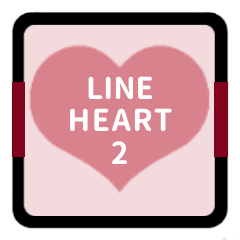 LINE HEART 2 [PINK][MOTHER]