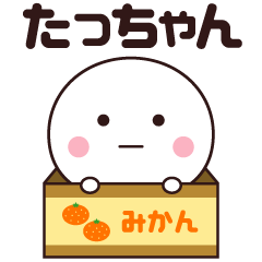 たっちゃん専用☆名前スタンプ