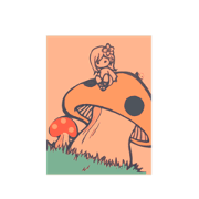mushroom &girl