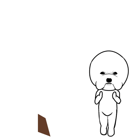 Bichon Frize Pop-up vo2