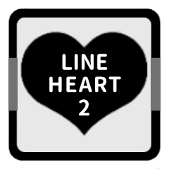 LINE HEART 2 [BLACK][KEIGO]
