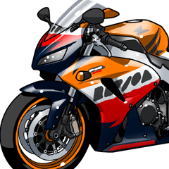 1000ccスポーツバイク9(車バイクシリーズ)