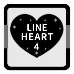 LINE HEART 4 [ANIME][BLACK][KEIGO]