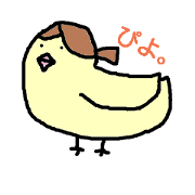 Bird name is Toriko.Toriko's stamp.