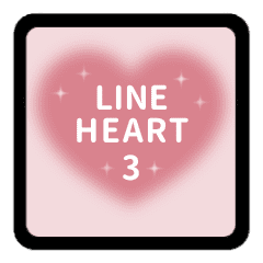 LINE HEART 3 [ANIME][PINK][ENGLISH]