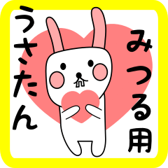 みつる用 シロウサけいたん