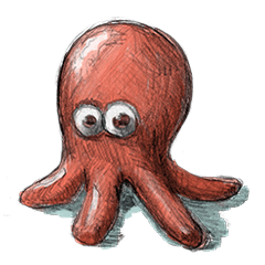 alienish octopus