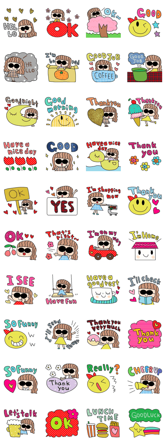 かわいい英語スタンプ356 Lineクリエイターズスタンプ Stamplist かわいい英語スタンプ356 Lineクリエイターズスタンプ Stamplist