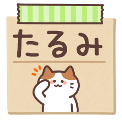 TARUMI's Notepad Sticker