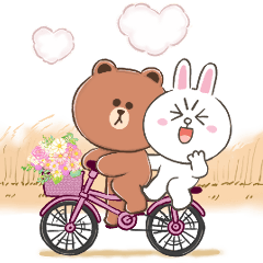 Brown and Cony Love Love (Eng)