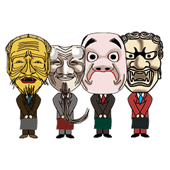 The mask Promotion Department Sticker