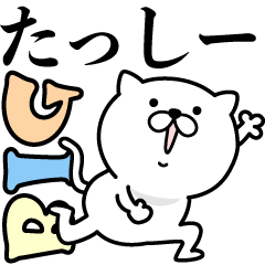 Pretty kitten TASSHI- Sticker [BIG]