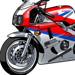 400ccスポーツバイク9(車バイクシリーズ)