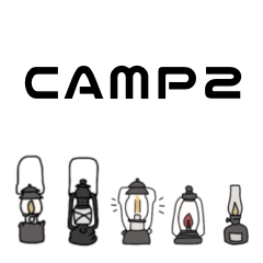 THE CAMPING LIFE  sticker 2