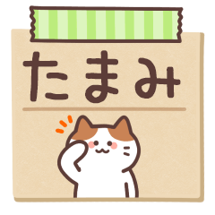 TAMAMI's Notepad Sticker