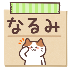 NARUMI's Notepad Sticker