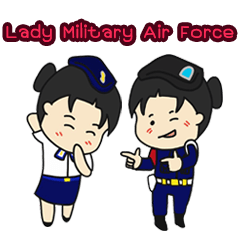 Lady Military Air Force