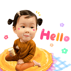 小雞寶偶包貼