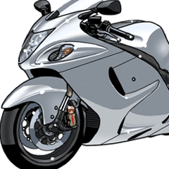 1300ccスポーツバイク1(車バイクシリーズ)