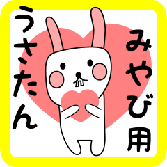 みやび用 シロウサけいたん