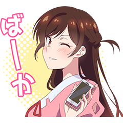 Rent-A-Girlfriend Anime Voice Stickers