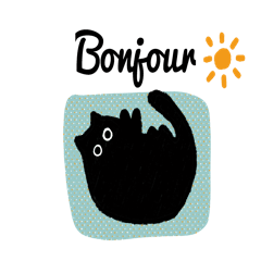 French Black Cat