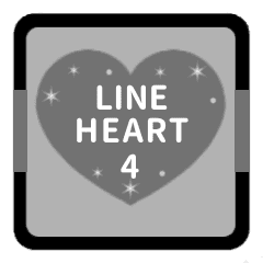 LINE HEART 4 [ANIME][GRAY][KEIGO]