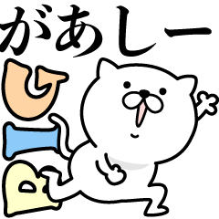 Pretty kitten GAASHI- Sticker [BIG]