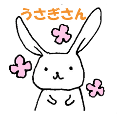 Heartwarming Rabbit Stickers