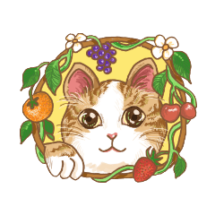 Cats and fruits