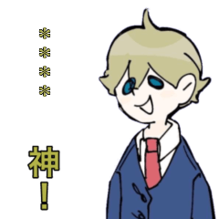 Original character sticker.