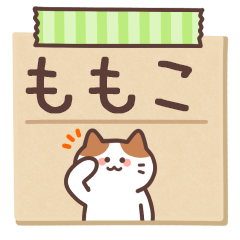 MOMOKO's Notepad Sticker