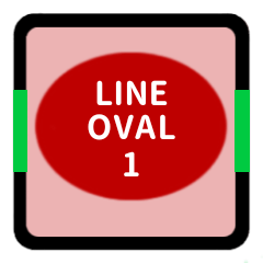LINE OVAL 1 [RED][LINE]