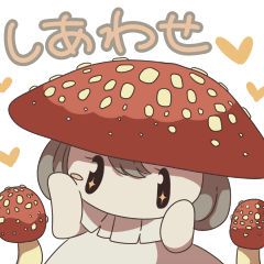 The Mushroom Girls Sticker