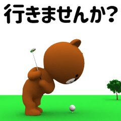 Golf Stickers.